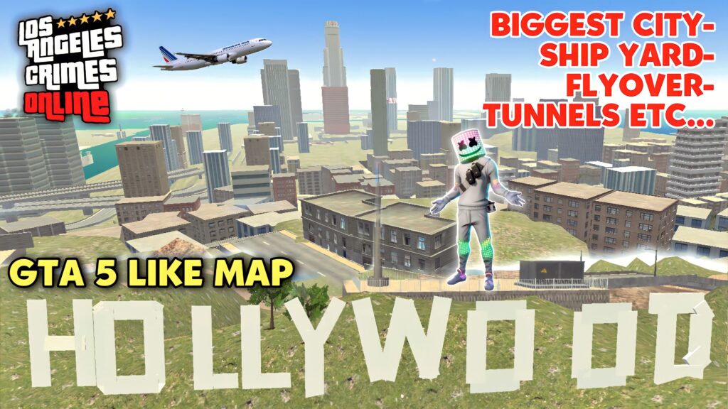 GTA 5 Like map- Los Angeles Crime online